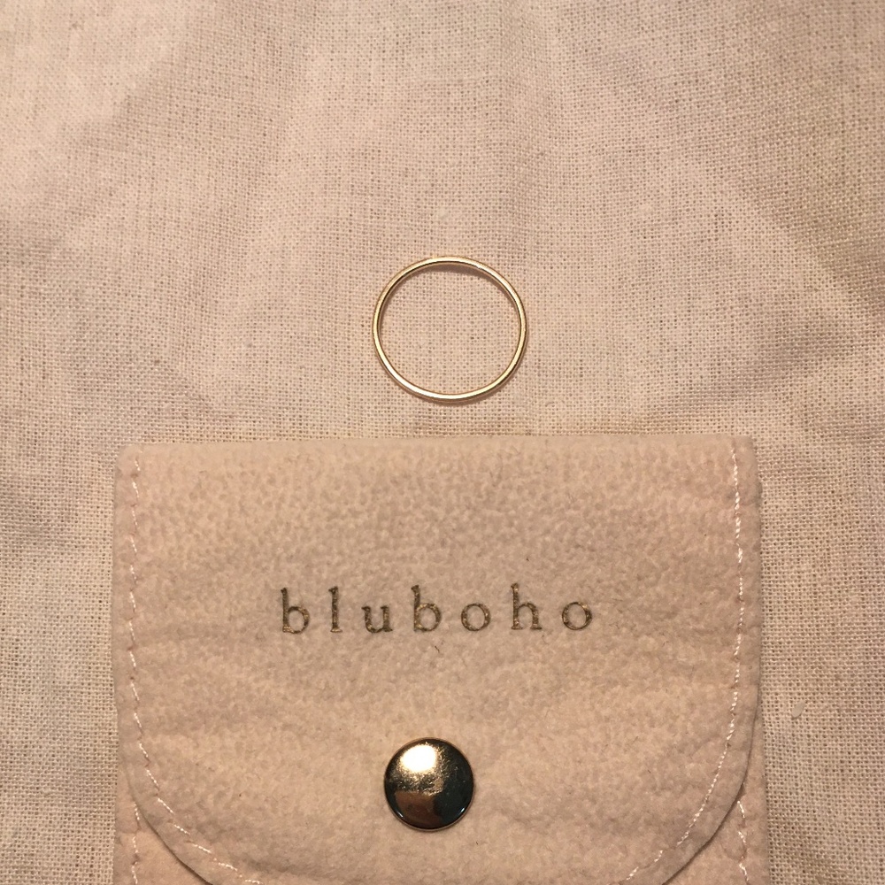 bluboho plain jane stacking ring